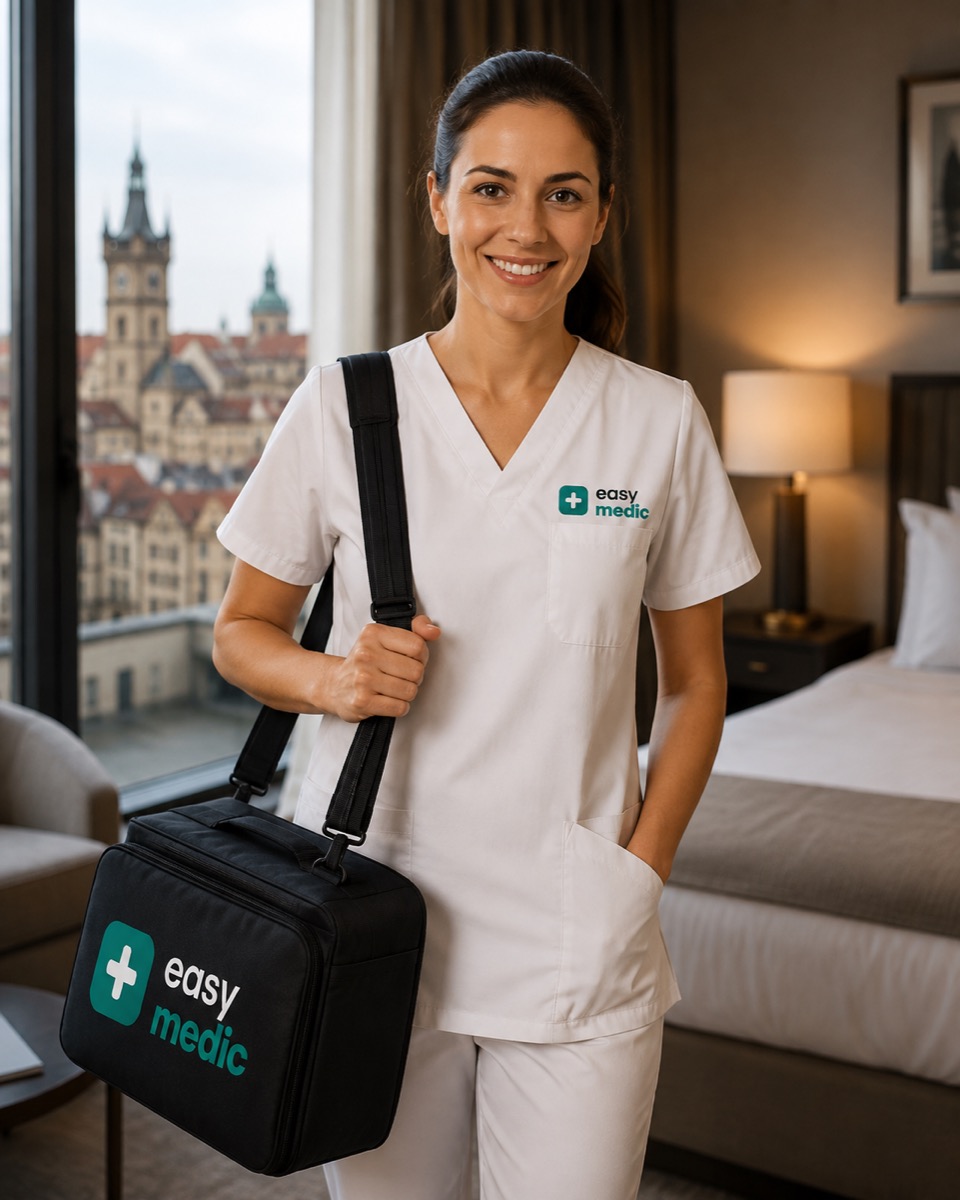 easymedic nurse with medical bag